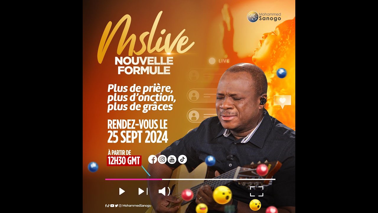 DÉLIVRÉ.E DES OEUVRES DE LA SORCELLERIE I MS LIVE l Pasteur Mohammed Sanogo l 25/09/2024