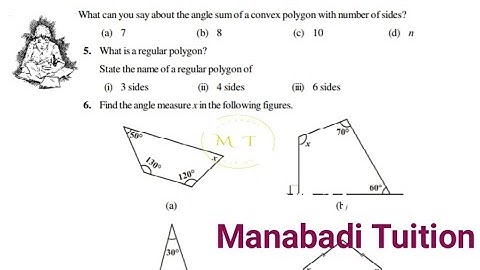 8th class maths |chapter 3|Understanding Quadrilaterals| Exercise 3.1 | Q.no 5,6&7|part 2