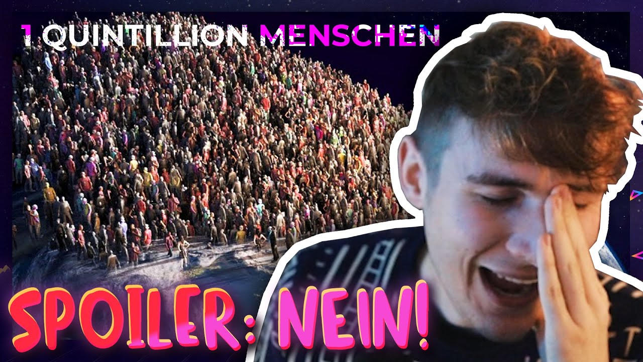 1 Quintillion MENSCHEN auf der ERDE: Geht das WIRKLICH? | Marius Angeschrien Twitch Reaktion
