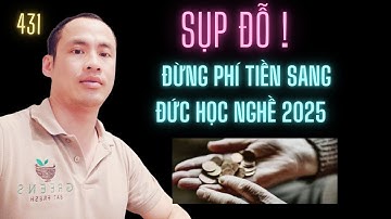 Kinh Tế Đức Sụp Đổ-Đừng Phí tiền Sang Đức học nghề năm 2025
