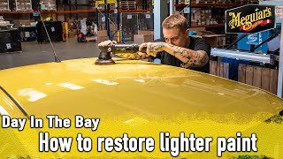 How to BRIGHTEN light coloured cars with ULTIMATE COMPOUND | Day In The Bay | Meguiar's UK