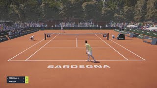 J.Cerundolo vs Arnaldi SARDEGNA Open 2026 Atp Challenger 175