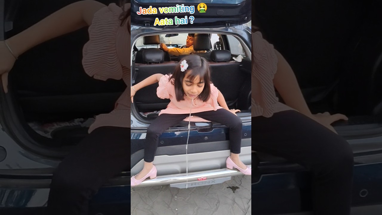 Travel me vomiting 💡 😂#shorts #ytshorts #treanding #fun#viralshort #viralgirl #vomiting #car#new