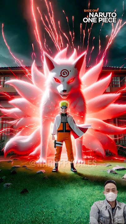 The first time Naruto met Kurama