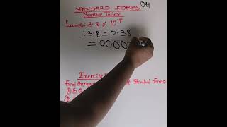 Negative Index Of Standard Forms. Like &amp; Subcribe for More! #shorts #numericalliteracy #education