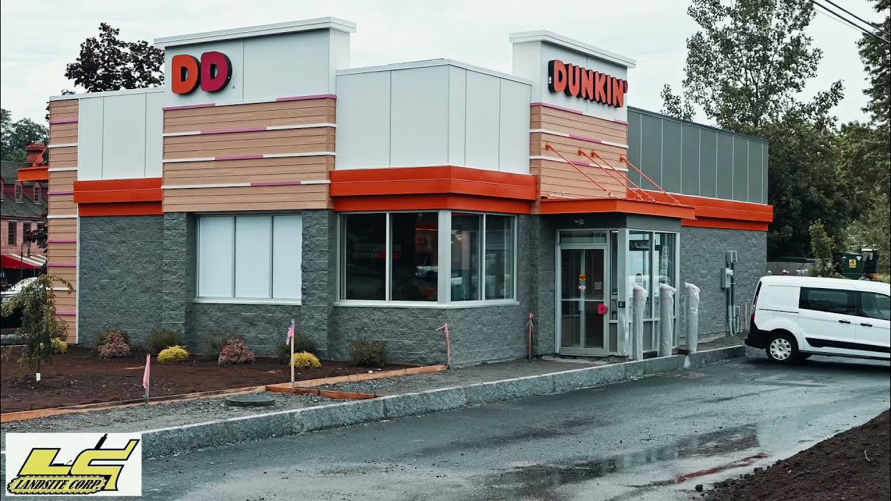 Landsite Corp, Excavation Experts, Antrim NH. Dunkin Donuts Project, Lebanon, NH. YouTube
