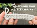 Foundation Double Crochet (FDC) Step-by-Step Tutorial