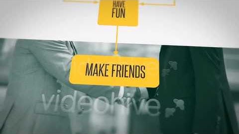 Flowchart Diagrams Pack after effects template