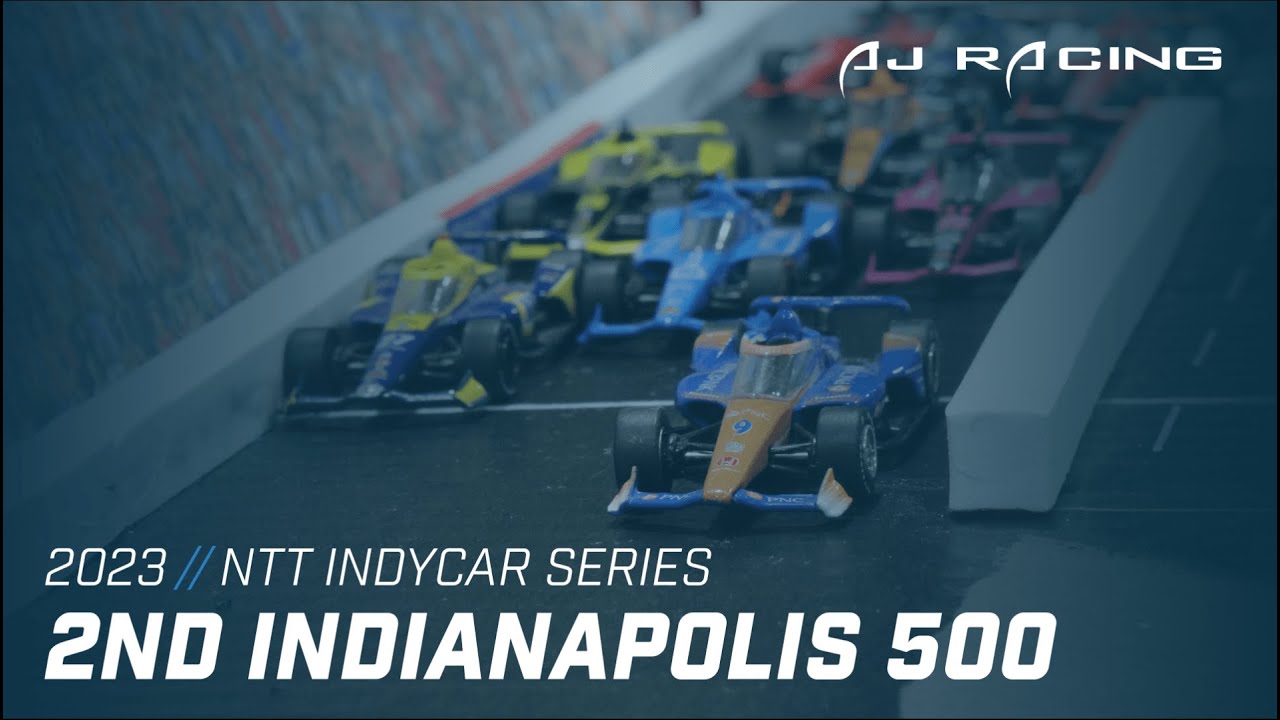 AJ RACING Stop Motion: 2nd Running of the Indianapolis 500 - YouTube