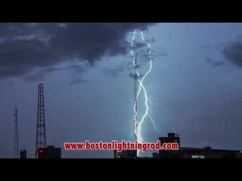 How a Lightning Rod System Works