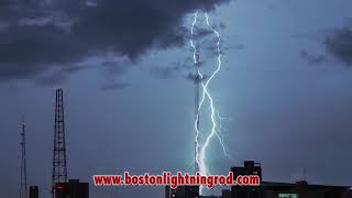 How a Lightning Rod System Works