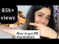 How to get PR packages | How to collab with brands on instagram | Haram Khan