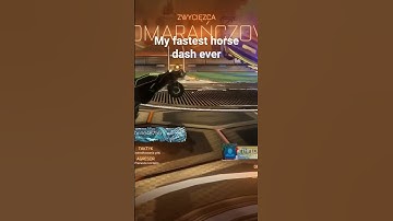 Fastest horse dash ever (WR) #rocketleague #funny #satisfying #viral #subscribe #fypシ