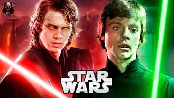 ¿Quién es más poderoso Anakin o Luke?