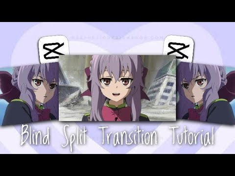 Blind Split Transition | Capcut Tutorial