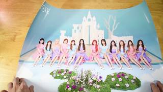 아이즈원 미니3집 [3D 버전] 포스터 언박싱 IZ*ONE 3rd mini Album [3D ver.] POSTER Unboxing