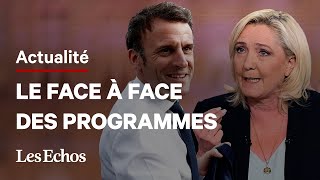 Retraites : ce que proposent Emmanuel Macron et Marine Le Pen