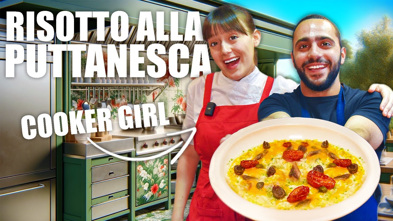 Risotto alla Puttanesca
