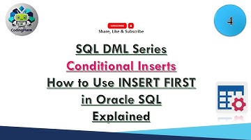 How to Use INSERT FIRST in Oracle SQL | Conditional Inserts Explained
