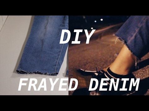 DIY: Ankle Cut Jeans in 5 minutes (Cropped Jeans Tutorial)