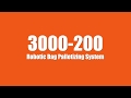 Model 3200 Fully Automatic Robotic Bag Palletizing System (Up to 24 Bags / Minute)