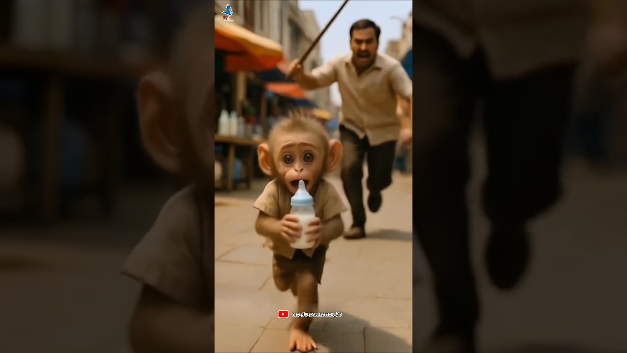 poor baby monkey rio and his sister emotional 😭 story ❤️ 