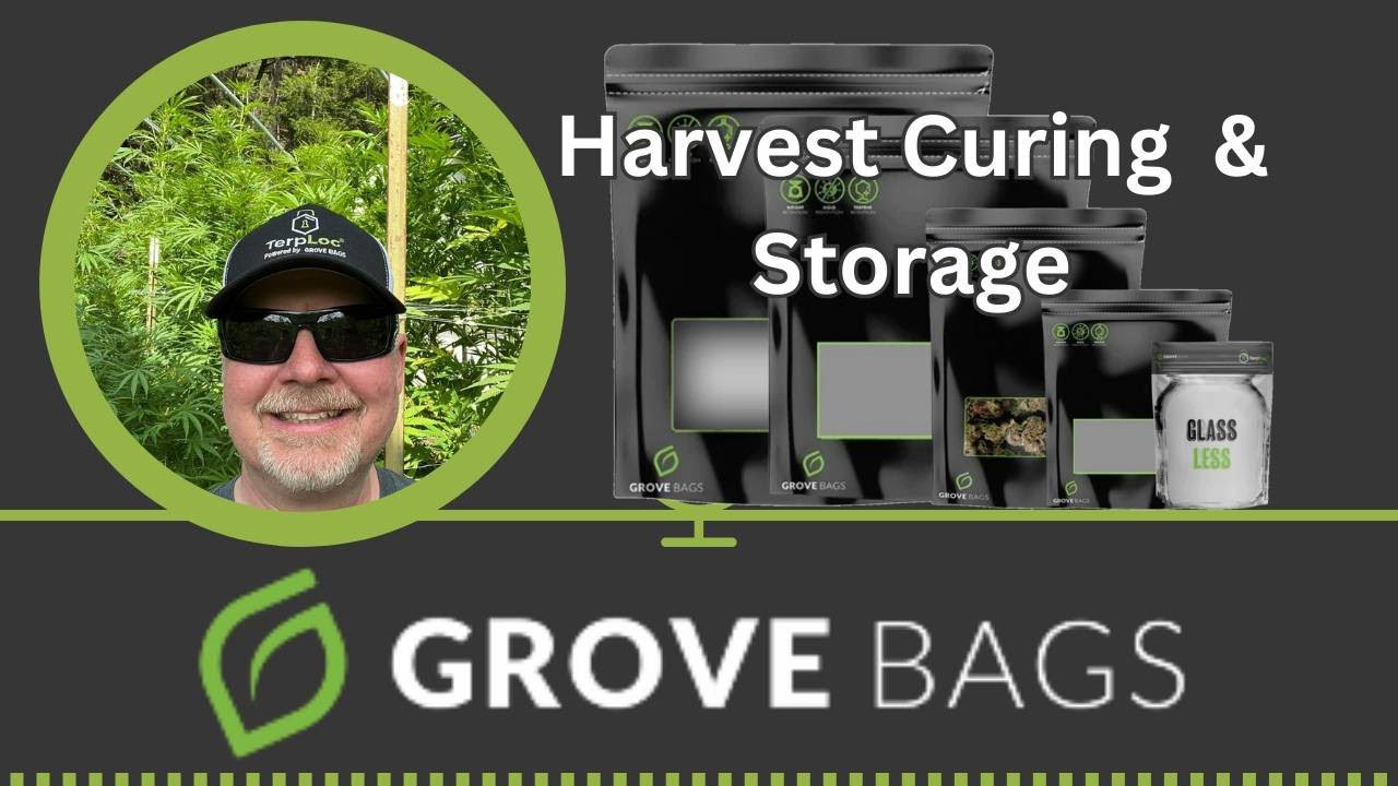 Cannabis Harvest, Cure & Storage Solutions with Lance & Grove Bags