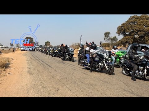 Motorbike riders to Mvurwi for Mnangagwa birthday celebration