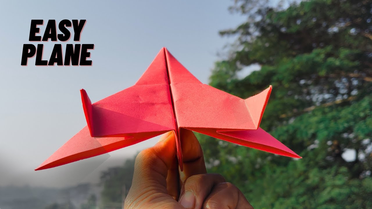 How to Make a Paper Plane That Flies Far | Best Paper Plane Tutorial