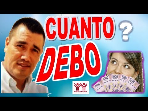 CUANTO DEBO A INFONAVIT 2018 NUEVO