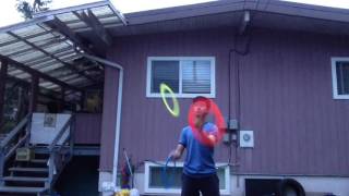 Celebrity 3 ring juggling short routine Wealth