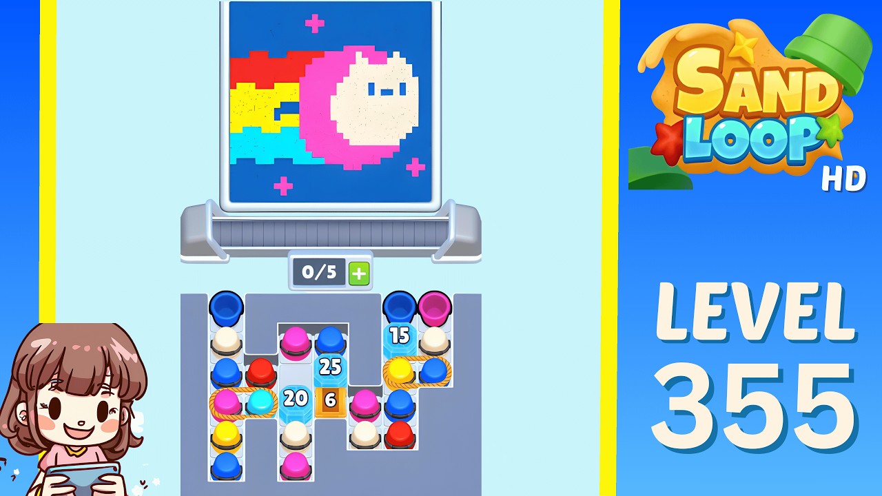Sand Loop Level 355 Solution Walkthrough