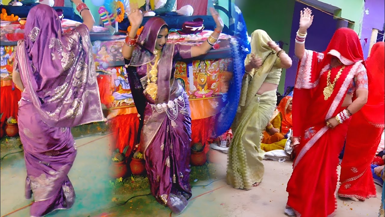 भाभी का छल्लेदार डांस!! कन्हैया मेरो नथ को नगीना री!! लवली शास्त्री!! Lovely Shastri 