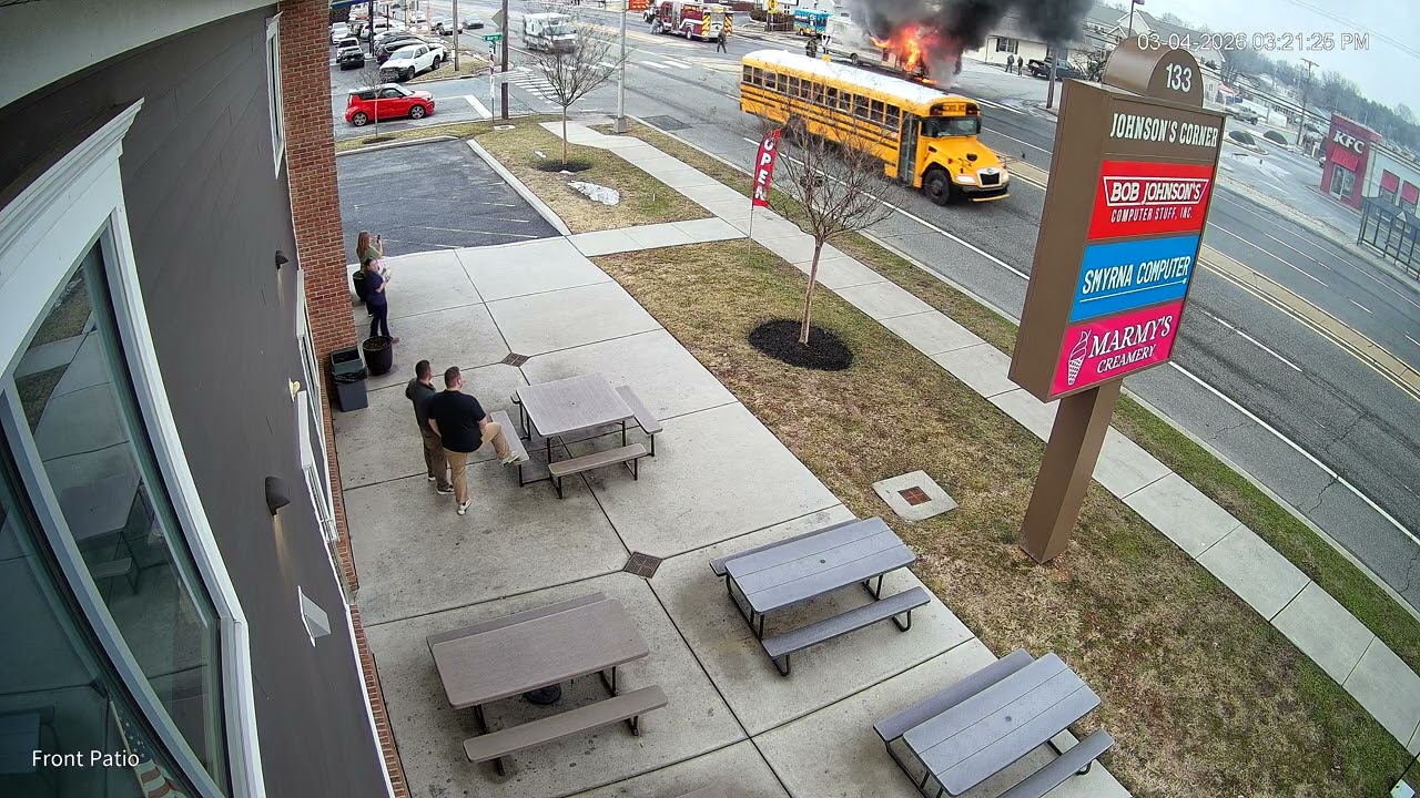 RV Fire on Route 13 in Smyrna DE.