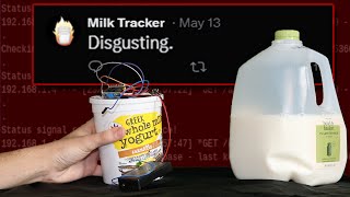 I Built a Device that Shames my Milk-Obsessed Roommate