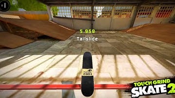 Touchgrind Skate 2: Tail slide + nosestall