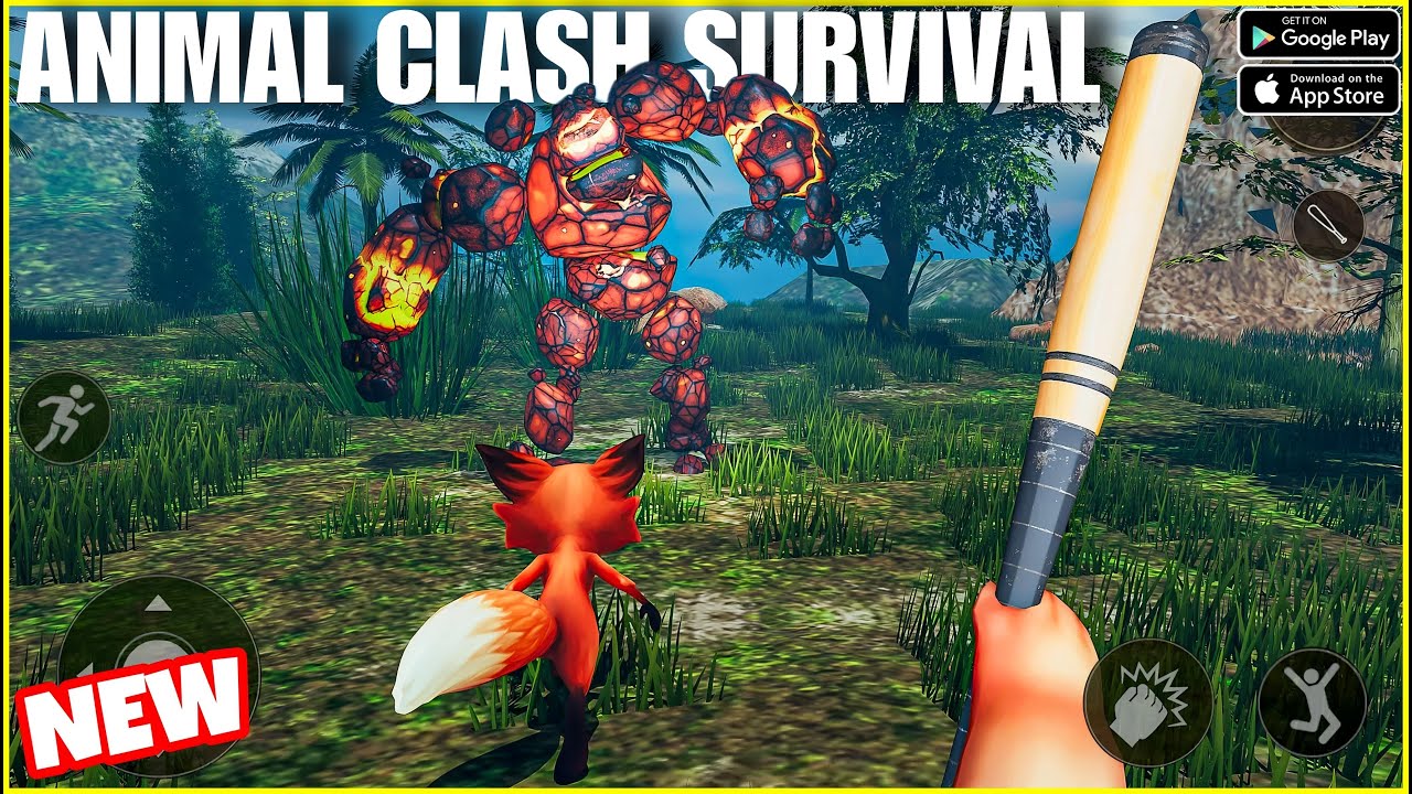 Animal Clash Survival Games 3D | Android Gameplay | New Game | SandBox Games Studios games