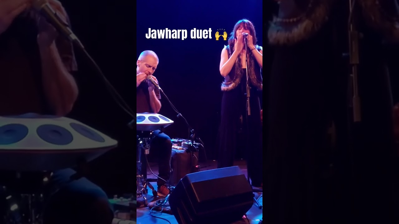 Den Brumle Festival in Praha is all about Jawharp !! #live #livemusic #duetlive #music #percussion