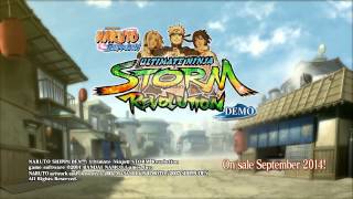 Video thumbnail of "Naruto Ultimate Ninja Storm Revolution - Title Screen Music"