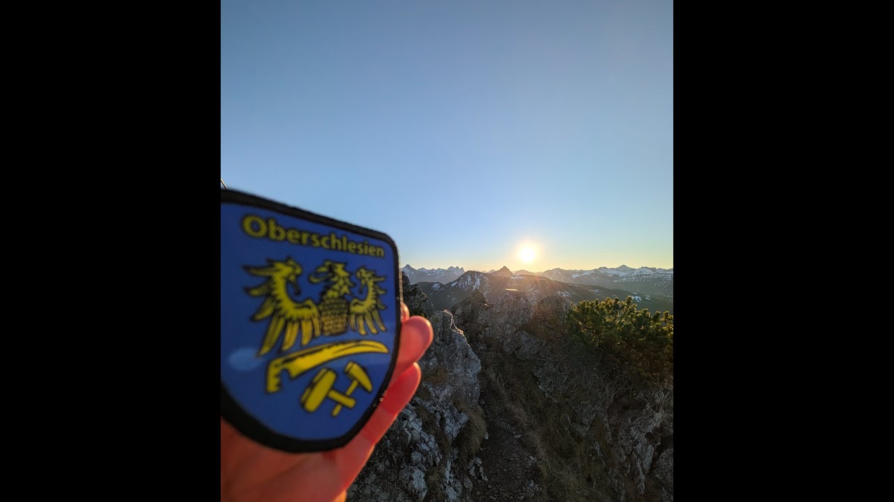 Wandrunek an Zinken w Unterjoch po Slōnsku, po naszymu!