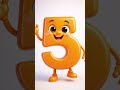 Numbers 1-10 for Kids🎉 | Fun Counting Numbers | Learn to Count | 3D Animation | #shorts #kids #baby