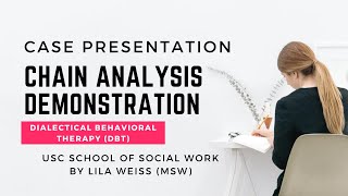 Case Presentation and DBT Chain Analysis Demonstration