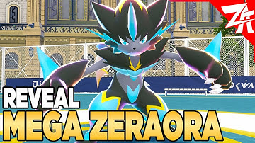 Mega Zeraora Reveal for Pokemon Legends Z-A Mega Dimension
