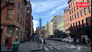 🔴 Nova York ao vivo: Domingão ensolarado e gelado em Nova York