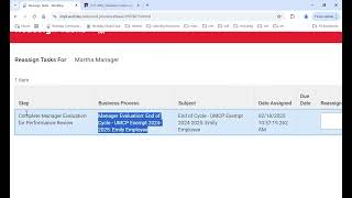 Famous Workday Demonstration: Reassign Tasks Profile