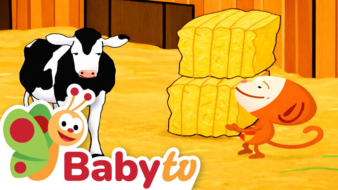 Join Oliver on the Farm! 🚜🐄 | Meet All the Animals & Learn Farm Life | BabyTV