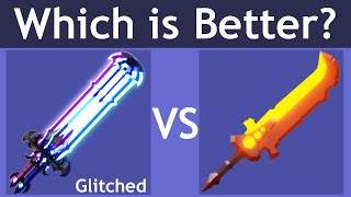 Glitched Void Sword VS Rageblade