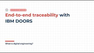 What is digital engineering?