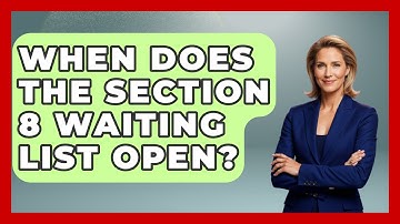 When Does The Section 8 Waiting List Open? - Learn About Economics