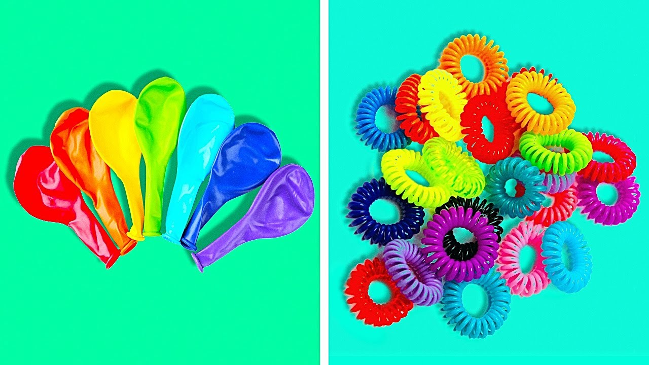 ⁣32 Cool RECYCLING Projects || 5-Minute Ideas to Reuse Balloons, Plastic Straws And Tights!